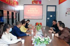 热烈欢迎湖北恩施学院来我校交流指导工作